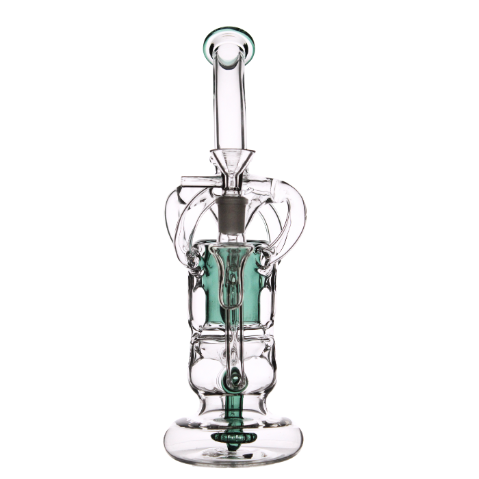 Showerhead bendneck recycler dab rig