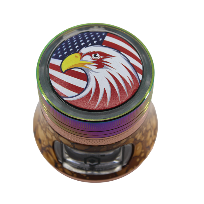 Eagle Print 4 Piece Grinder