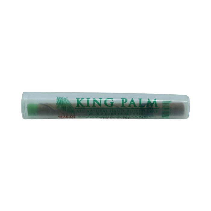 KING PALM NATURAL HAND-ROLLED LEAF WITH A CORN HUSK FILTER