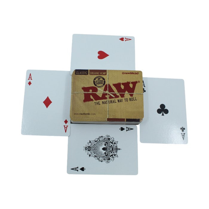 CLASSIC ORGANIC HEMP RAW DESIGNED PLAYING CARDS