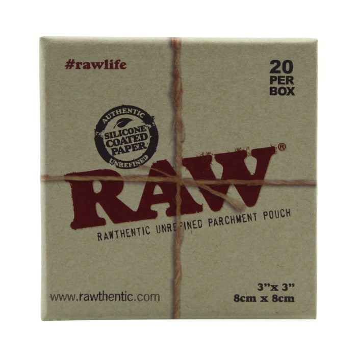 RAWTHENTIC UNREFINED PARCHMENT POUCH