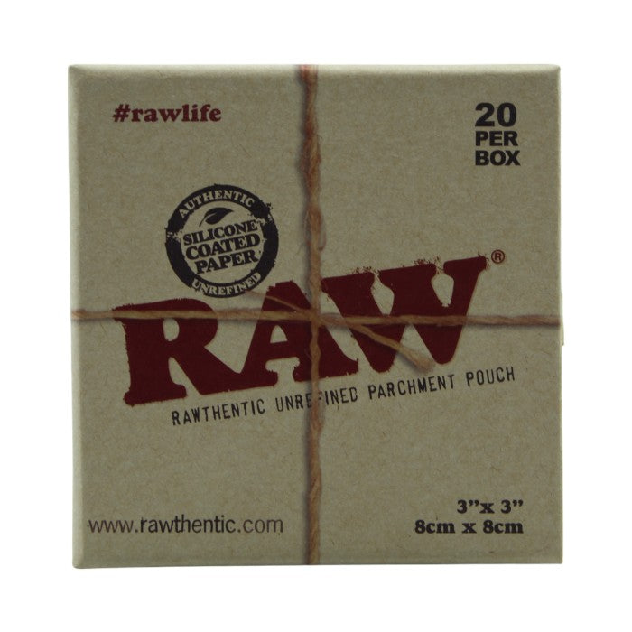 RAWTHENTIC UNREFINED PARCHMENT POUCH
