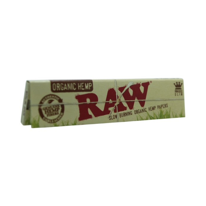 ORGANIC HEMP RAW SINGLE WIDE KING SIZE SLIM HEMP PAPERS