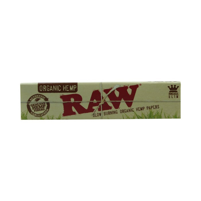 ORGANIC HEMP RAW SINGLE WIDE KING SIZE SLIM HEMP PAPERS