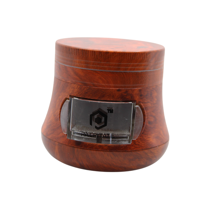 Plain Top 4 Piece Wooden Grinder