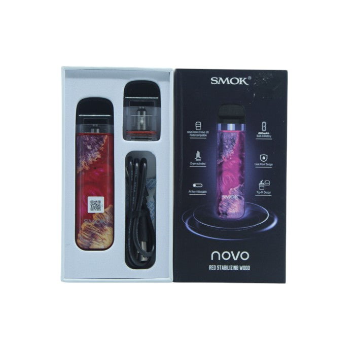 Smok Novo Red Stabilizing Wood