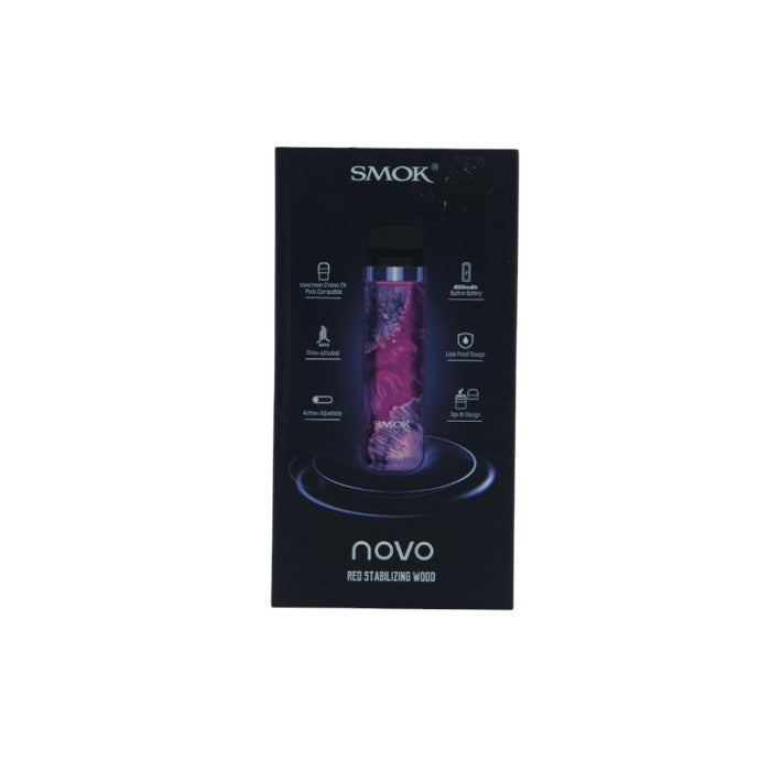 Smok Novo Red Stabilizing Wood