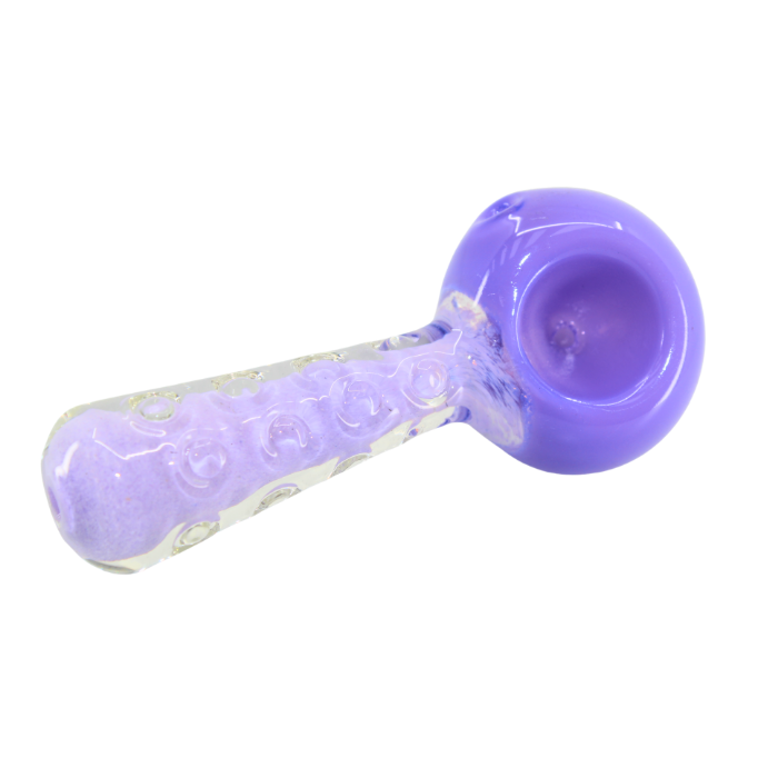Pastel Silhouette & Textured Stem Hand Pipe