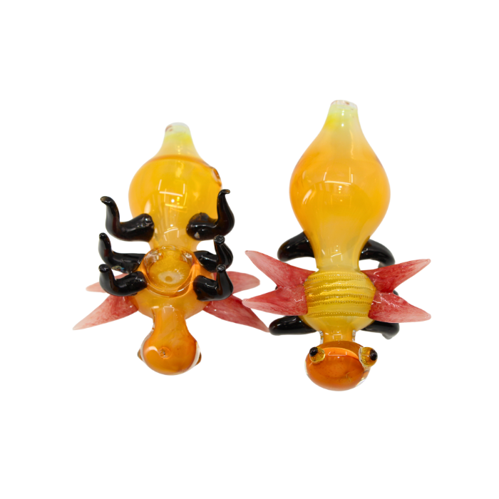 Golden Insecta Artisan Pipe