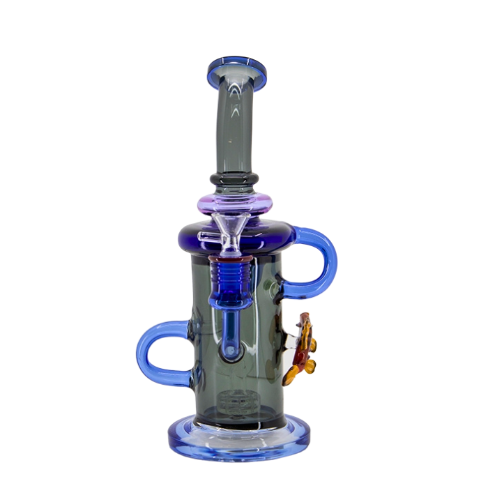 Fish Side Marble Recycle Bong
