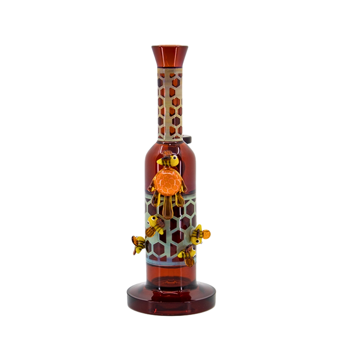 Honey Dripping HoneyComb Bong