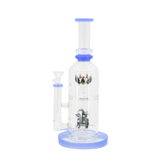 Tentacles Double Circ Perc Bong