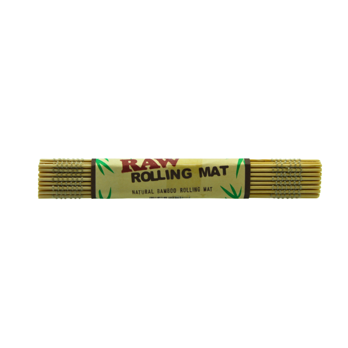 RAW NATURAL BAMBOO ROLLING MAT