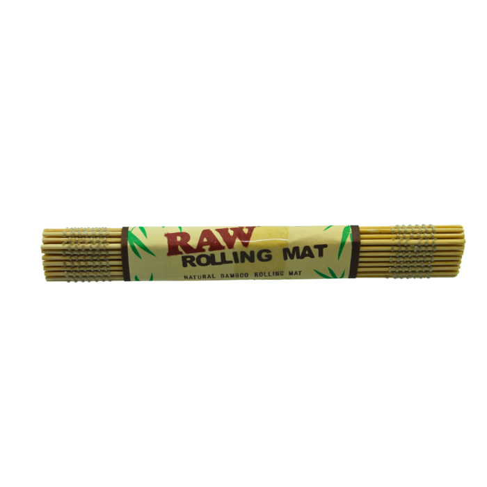 RAW NATURAL BAMBOO ROLLING MAT