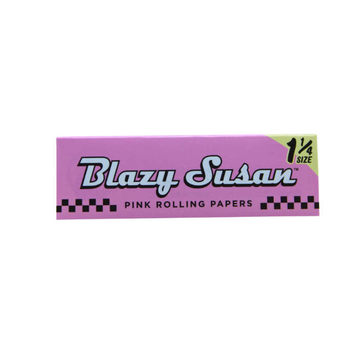BLAZY SUSAN 1 1/4 PINK ROLLING PAPERS