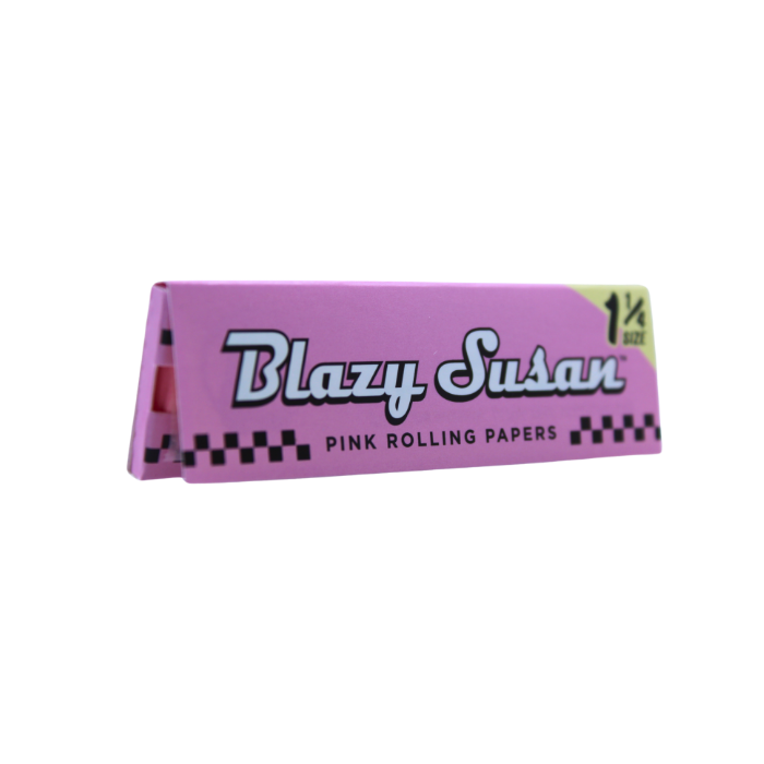 BLAZY SUSAN 1 1/4 PINK ROLLING PAPERS