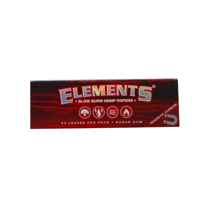 ELEMENTS SLOW BURN HEMP PAPERS 50 LEAVES PER PACK