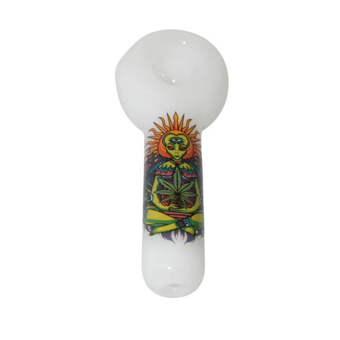 Chromatic Emblem Glass Pipes