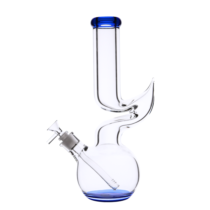 Zigzag Beaker base 9mm thick waterpipe
