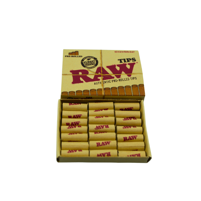 RAW AUTHENTIC PRE-ROLLED TIPS