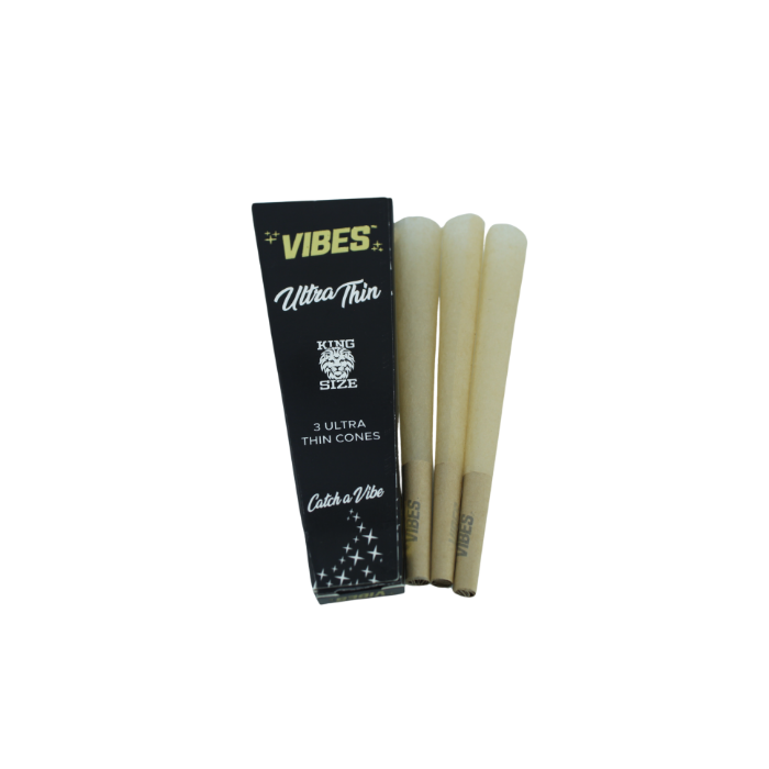 VIBES ULTRA THIN KING SIZE CONES