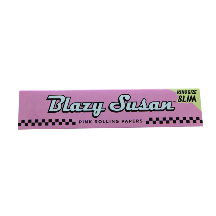 BLAZY SUSAN PINK ROLLING PAPERS KING SIZE SLIM