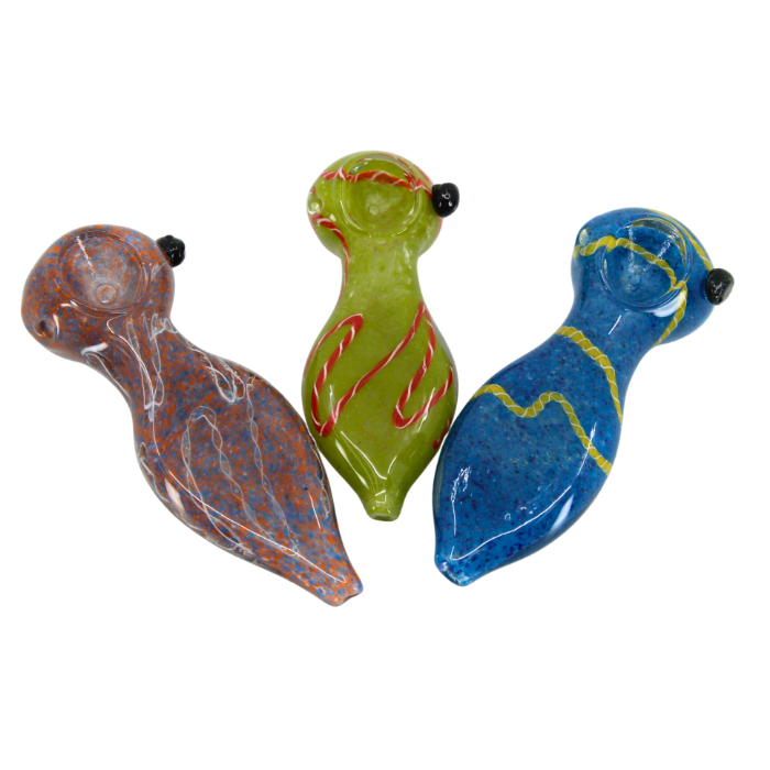Frit Fusion Elongated Pipes