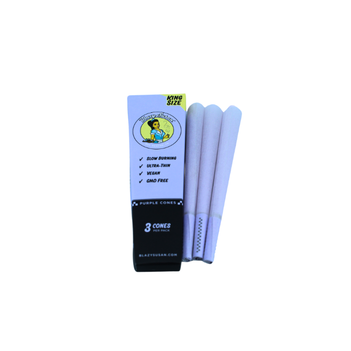 BLAZY SUSAN KING SIZE CONES Purple