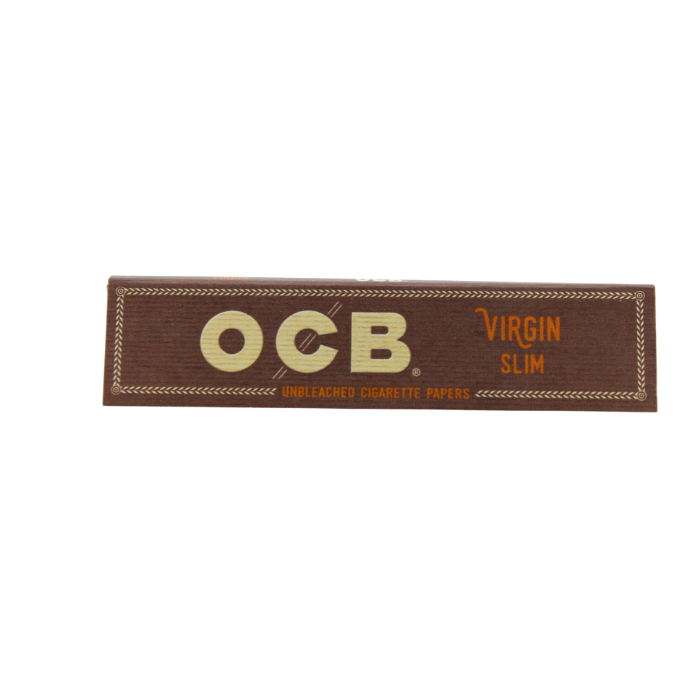 OCB UNBLEACHED CIGARETTE PAPER VIRGIN SLIM