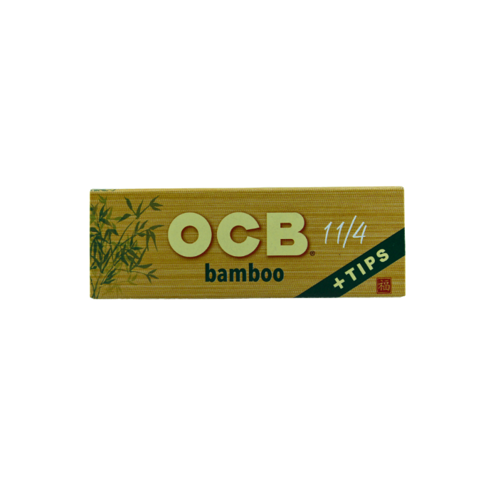 OCB BAMBOO 1 1/4 50 LEAVES + 50 TIPS